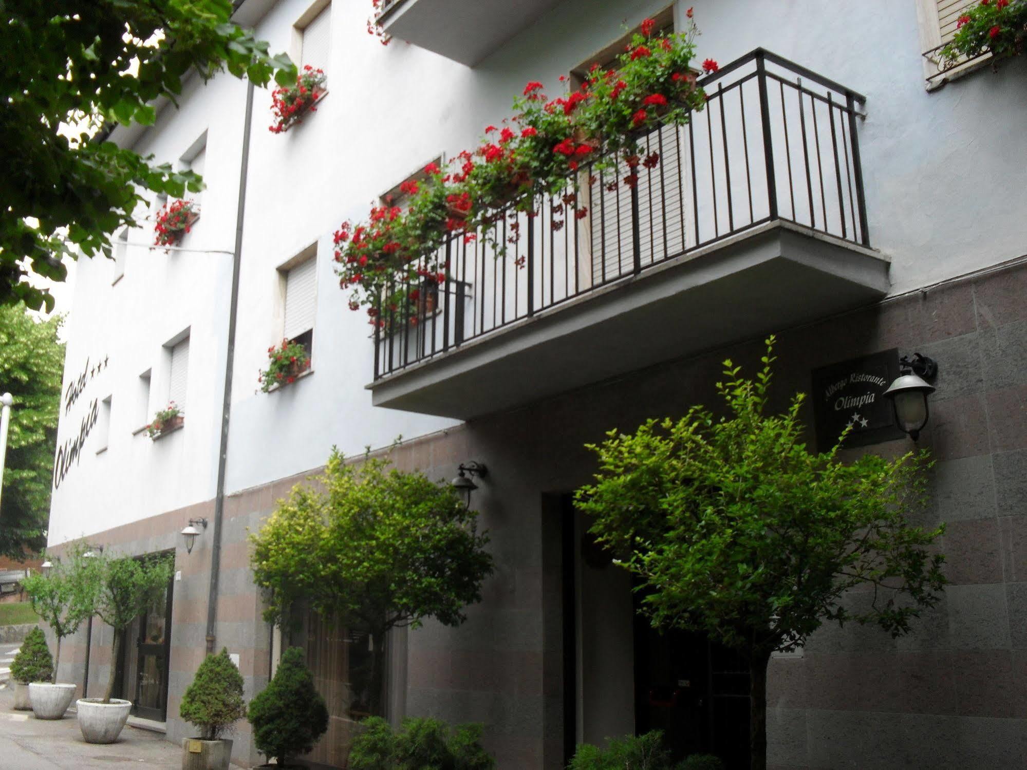 Albergo Ristorante Olimpia Abbadia San Salvator Exterior foto